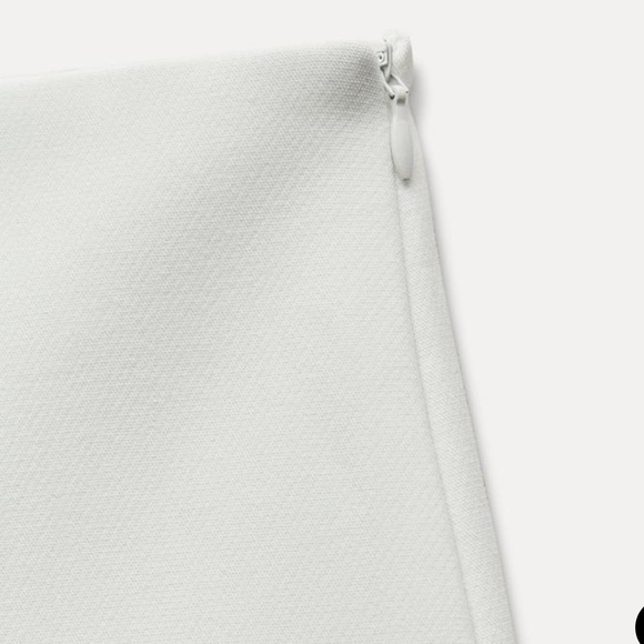 Zara Split Hem Skort - Picture 3 of 9